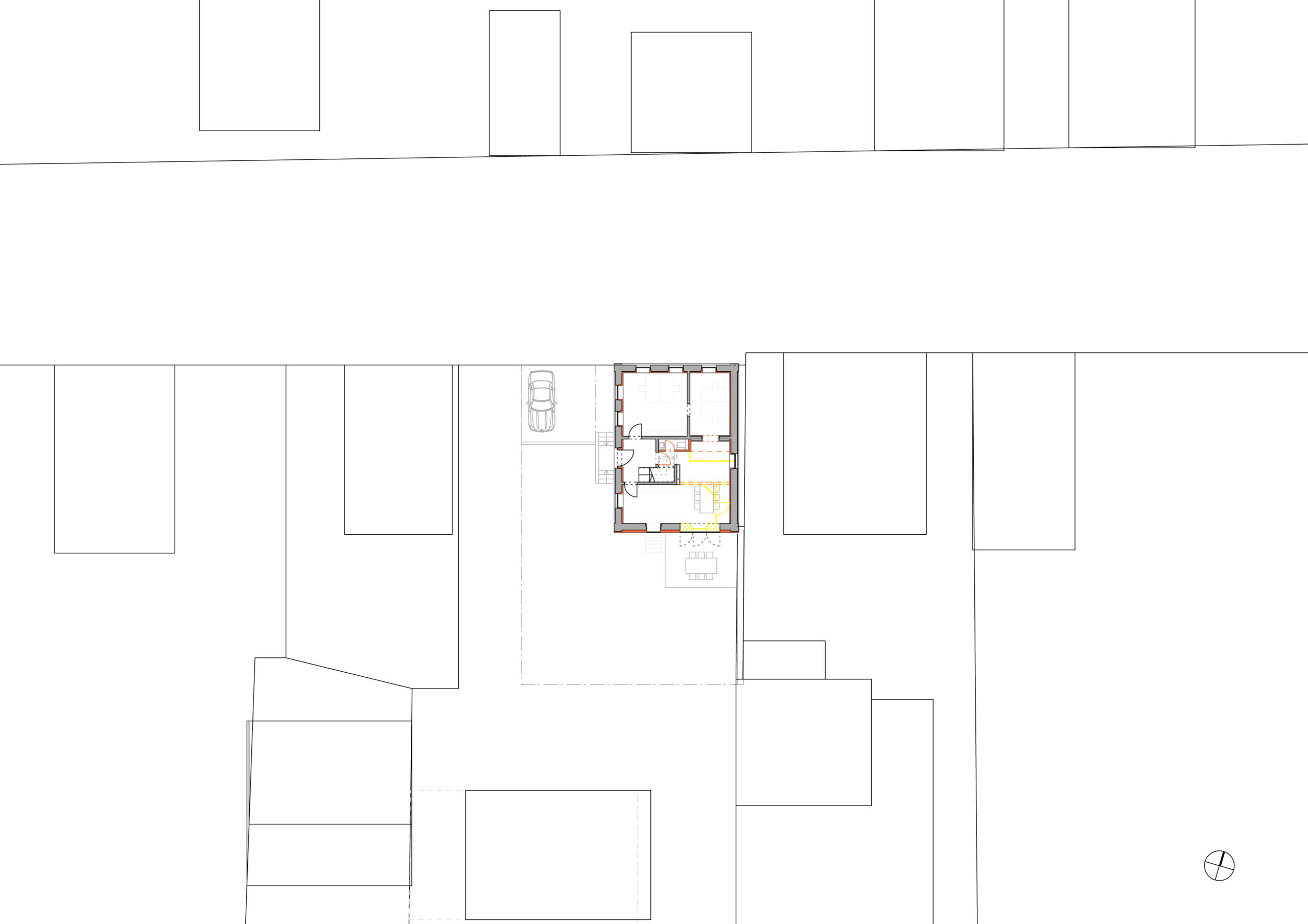 052_Wohnhaus Tovar mit Büro_Lageplan_FFM-ARCHITEKTEN